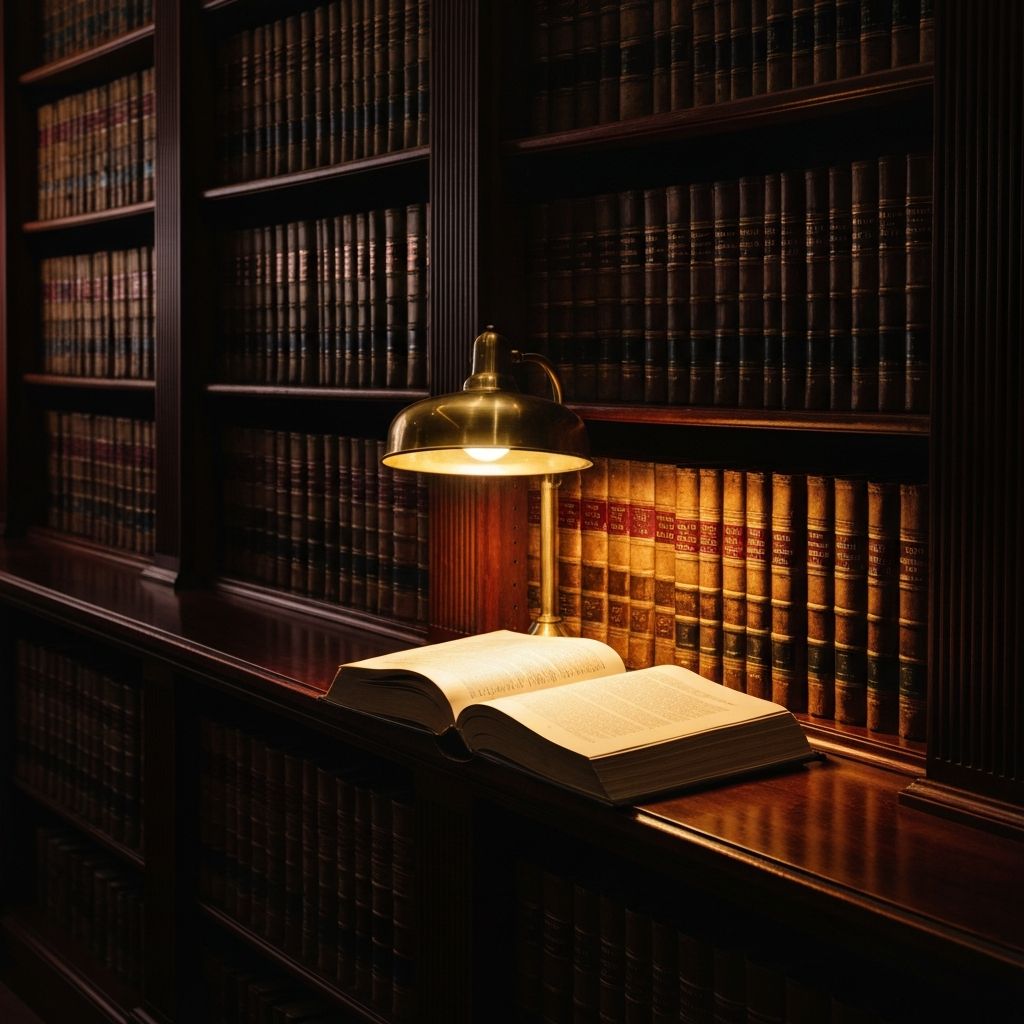 Antique law library